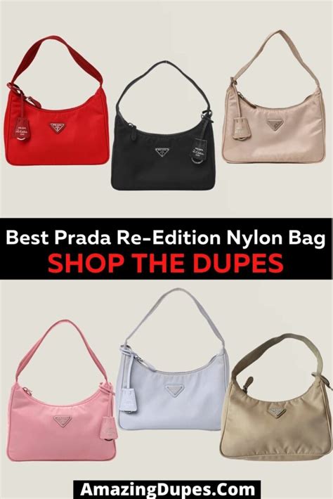 prada nylon bag dupe|prada re edition dupe.